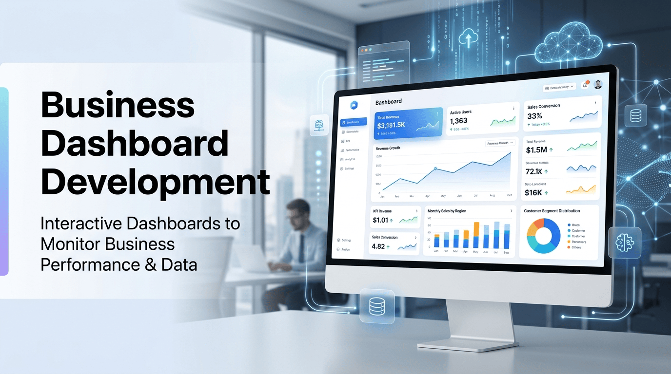 Business Dashboard Development by TrioWebTech