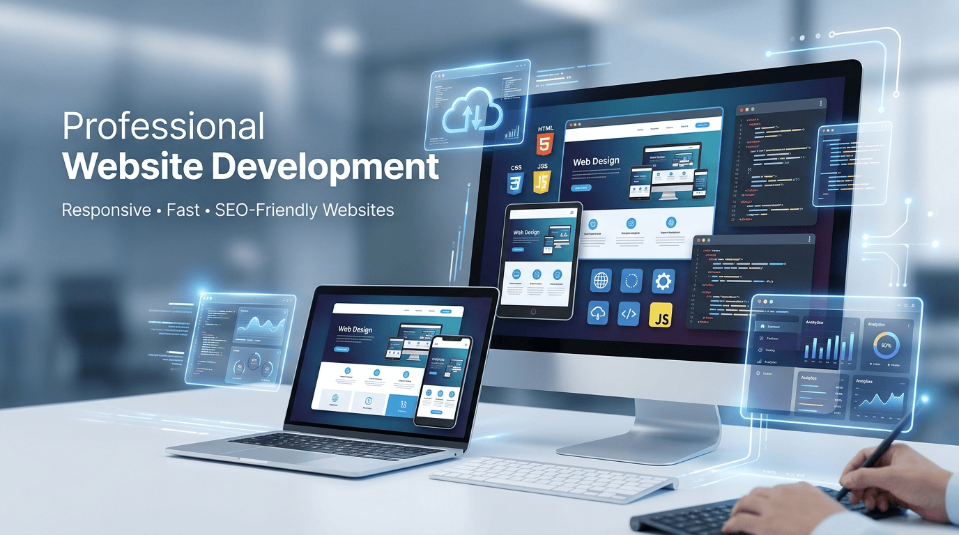 Professional Website Development by TrioWebTech